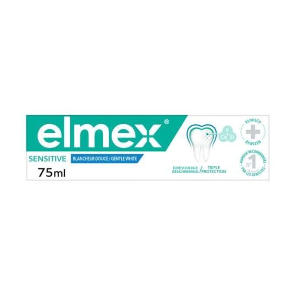 ELMEX DENTIFRICE SENSITIVE BLANCHEUR DOUCE 75