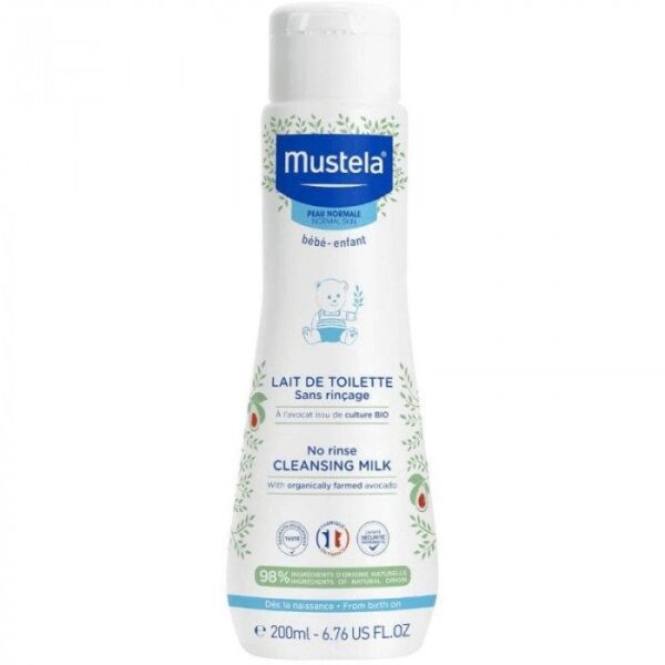 MUSTELA LAIT DE TOILETTE BÉBÉ 200 ML