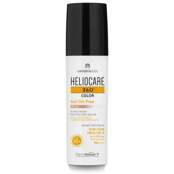 HELIOCARE 360 GEL OIL FREE COLOR BIEGE SPF50
