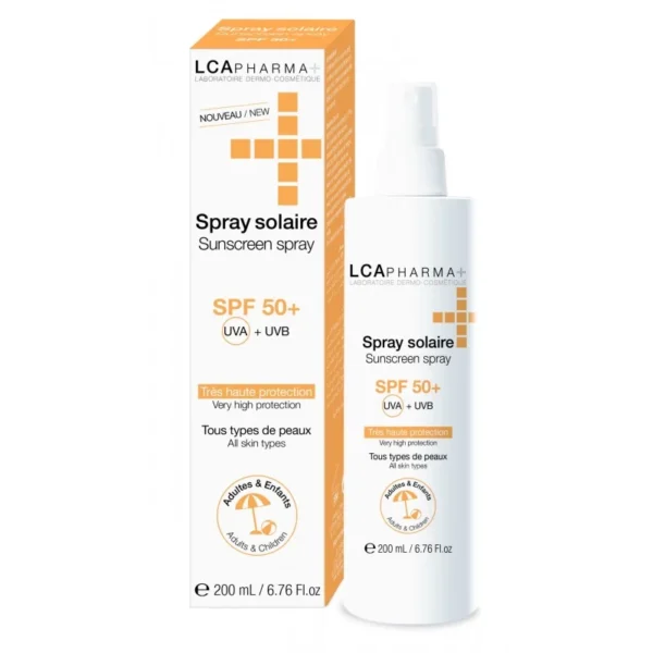 LCA SPRAY SOLAIRE SPF50 EFANT ET ADULTE 200ML