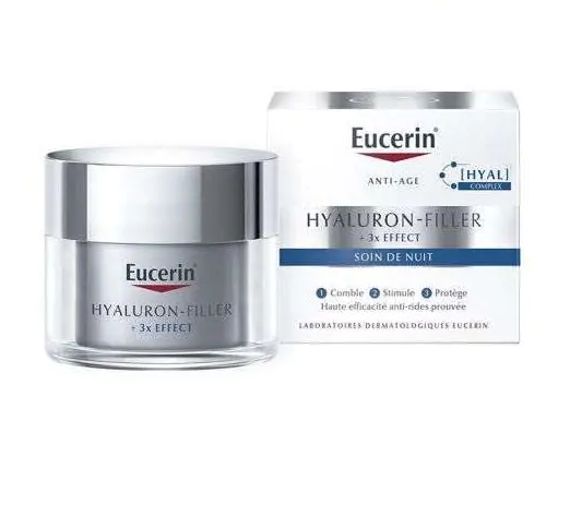 EUCERIN HYALURON FILLER *3 EFFECT  SOIN DE NUIT 50 ML