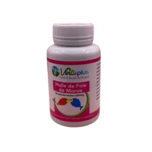 Vertu Plus Huile De Foie De Morue 500mg 90 Capsules