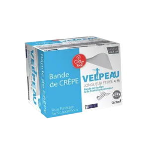 COM BANDE VELPEAU BLEU 5CM