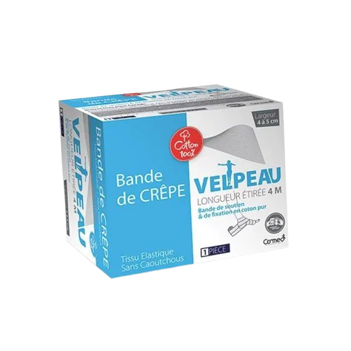 COM BANDE VELPEAU BLEU 5CM