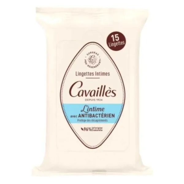 ROGE CAVAILLES LINGETTE INTIME AVEC ANTI BACTERIEN
