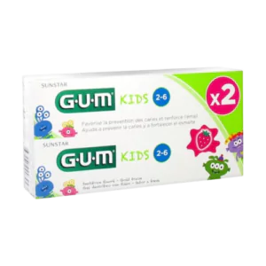 GUM DENTIFRICE KIDS 2 A6 PACK DUO