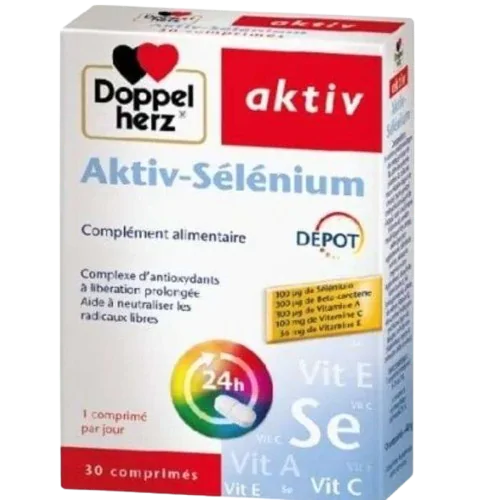 DOPPEL SELENIUM VIT A+C+E 30 COMPRIMES