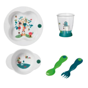 BEBE CONF SET REPAS BEE FANTASY +18 VR/RG